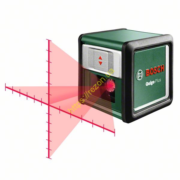 Лазер з перехресними променями Bosch QUIGO (0603663521) с держателем ММ2