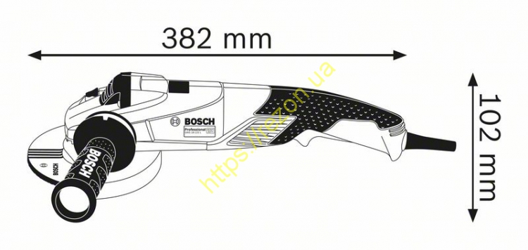Угловая шлифмашина Bosch GWS 18-125 SL (06017A3200)