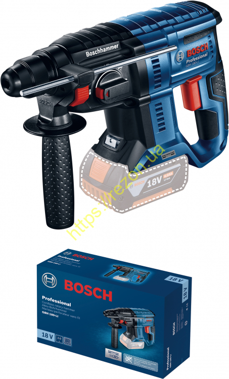 Акумуляторний перфоратор Bosch GBH 180-Li (0611911120) SOLO