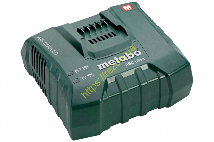 Зарядний пристрій Metabo ASC ULTRA, 14.4–36 В, «AIR COOLED», EU (627265000) швидкий