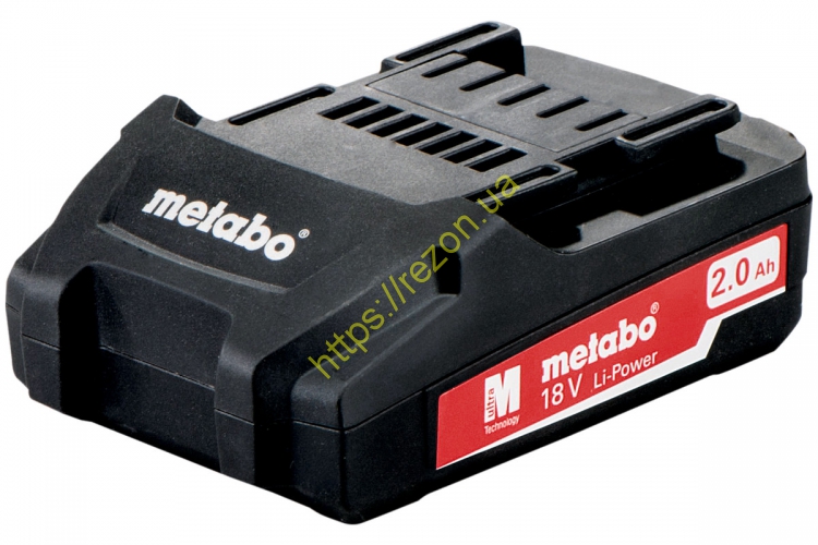 Акумулятор Metabo 18 В, 2.0 Аh, LI-POWER (625596000)