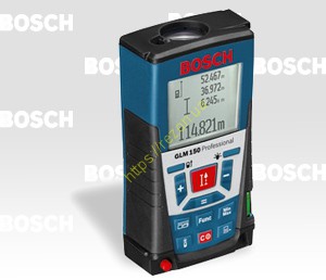Лазерный дальномер Bosch GLM 150 не поставляется - см. 0601072100