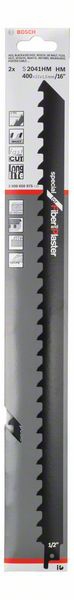 Ножівочне полотно S 2041 HM Endurance for AeratedConcrete (2 шт), 2608650975, Bosch